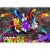 Artgeist Fototapetas - Graffiti: Colourful attack