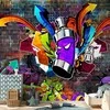 Artgeist Fototapetas - Graffiti: Colourful attack