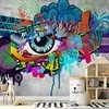 Artgeist Fototapetas - Graffiti eye