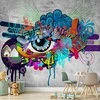 Artgeist Fototapetas - Graffiti eye