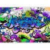 Artgeist Fototapetas - Graffiti: violet theme
