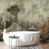 Artgeist Fototapetas - Great wave in Kanagwa in retro style - landscape of rough sea