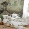 Artgeist Fototapetas - Great wave in Kanagwa in retro style - landscape of rough sea