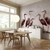 Artgeist Fototapetas - Herons painted with ink