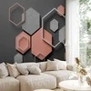 Artgeist Fototapetas - Hexagon Plan