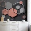 Artgeist Fototapetas - Hexagon Plan