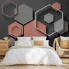 Artgeist Fototapetas - Hexagon Plan