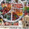 Artgeist Fototapetas - Hippie Graffiti
