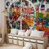 Artgeist Fototapetas - Hippie Graffiti