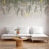 Artgeist Fototapetas - Home herbarium - subtle floral motif with flowers in watercolour style