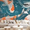 Artgeist Fototapetas - Koi Fishes - Second Variant