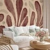 Artgeist Fototapetas - Leaves and spots – large vibrant shapes inspired by Matisse