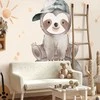 Artgeist Fototapetas - Little Sloth Among Stars and Rainbows