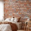 Artgeist Fototapetas - Loft Wall - Pattern Imitating an Old Raudona Brick