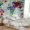 Artgeist Fototapetas - Map - Graffiti