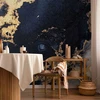 Artgeist Fototapetas - Marble and Garnet - Abstract Textured Pattern Inspired by a Starry Sky