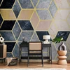 Artgeist Fototapetas - Mėlyna Geometric Pattern