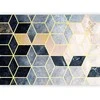 Artgeist Fototapetas - Mėlyna Geometric Pattern