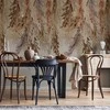 Artgeist Fototapetas - Minimalist boho landscape - dangling leaves in beige colours