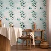Artgeist Fototapetas - Mint nature - uniform pattern in floral motif with žalias leaves