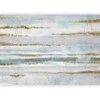 Artgeist Fototapetas - Modernist background - abstract stripes pattern with auksinis patterns