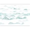 Artgeist Fototapetas - Mountains in the Fog