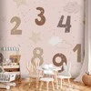 Artgeist Fototapetas - Numbers Among Snowflakes