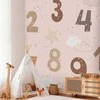 Artgeist Fototapetas - Numbers Among Snowflakes
