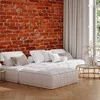 Artgeist Fototapetas - Old wall – retro-style red brick wall