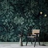 Artgeist Fototapetas - Oriental Pattern Carpet: Emerald Ornaments and Worn Patterns