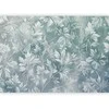 Artgeist Fototapetas - Ornaments in Worn Muted Turquoises: Delicate Plant Pattern