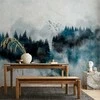 Artgeist Fototapetas - Painted Mountains