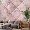 Artgeist Fototapetas - Perfect cuts - uniform geometric pattern in tiled pattern with pattern