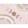 Artgeist Fototapetas - Phases of the Moon Among Stars and Rainbows