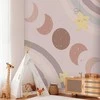 Artgeist Fototapetas - Phases of the Moon Among Stars and Rainbows