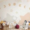 Artgeist Fototapetas - Phases of the Moon Among Stardust