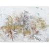 Artgeist Fototapetas - Pilkas palms - plant motif in an abstract composition with patterns