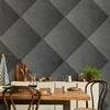 Artgeist Fototapetas - Pilkas symmetry - geometric pattern in concrete pattern with light joints