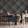 Artgeist Fototapetas - Pilkas symmetry - geometric pattern in concrete pattern with light joints
