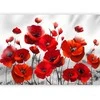 Artgeist Fototapetas - Poppies in the Moonlight