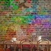 Artgeist Fototapetas - Rainbow Wall