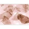 Artgeist Fototapetas - Rožinė terrazzo - minimalist background in marble watercolour pattern
