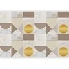 Artgeist Fototapetas - rusvai gelsvas and Gold Geometric Pattern