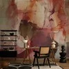 Artgeist Fototapetas - Spring composition – transparencies and forms in watercolor style