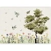 Artgeist Fototapetas - Spring Meadow - a Clearing With Flowers Painted in Watercolours
