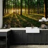 Artgeist Fototapetas - Spring: Morning in the Forest