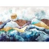 Artgeist Fototapetas - Stained Glass Landscape
