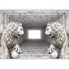 Artgeist Fototapetas - Stone Lions