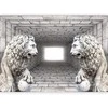 Artgeist Fototapetas - Stone Lions