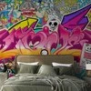 Artgeist Fototapetas - Street art - abstract urban colour graffiti mural with lettering